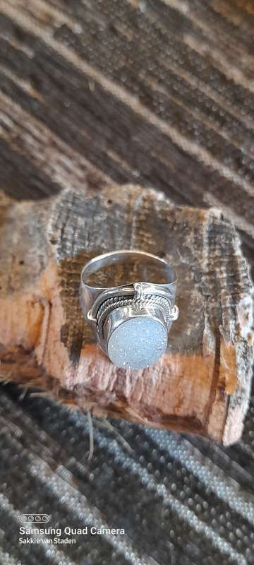 Sterling Silver ladies ring Size N.5 No Box!