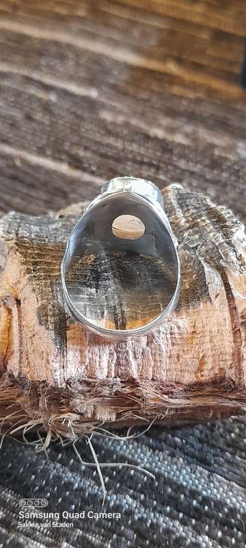 Sterling Silver ladies ring Size N.5 No Box!