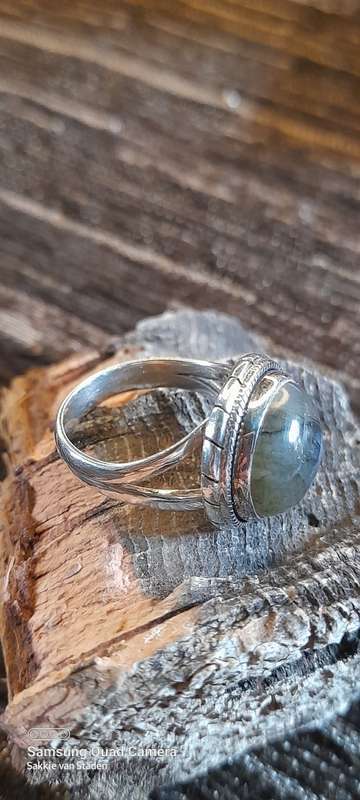 Sterling Silver ladies ring Size N.5 No Box!