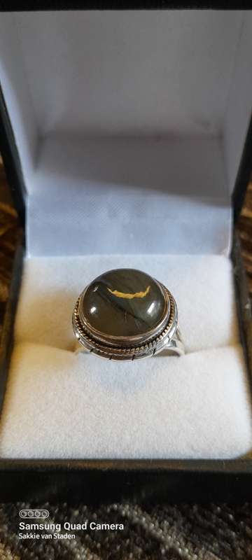 Sterling Silver ladies ring Size N.5 No Box!