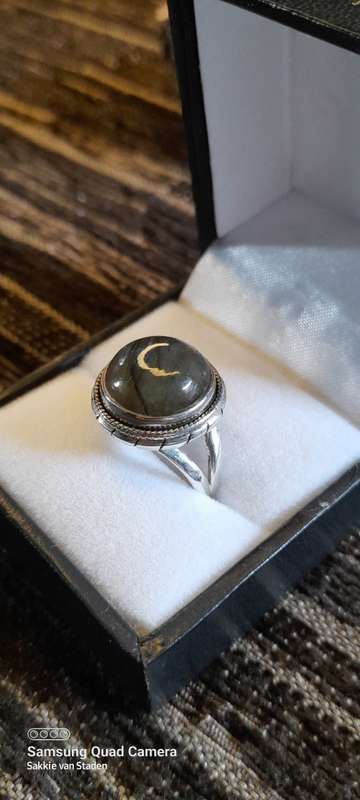 Sterling Silver ladies ring Size N.5 No Box!