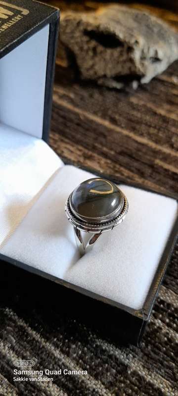 Sterling Silver ladies ring Size N.5 No Box!