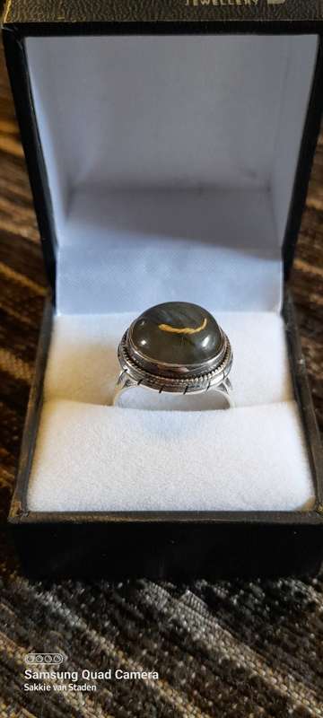 Sterling Silver ladies ring Size N.5 No Box!