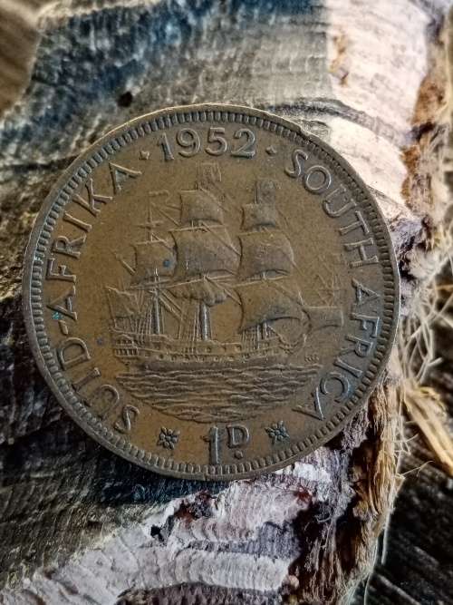 South Africa 1952 One penny