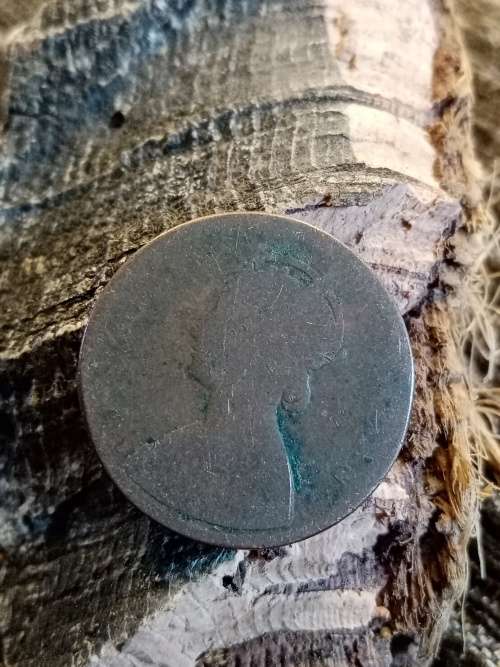 One quarter anna 1862