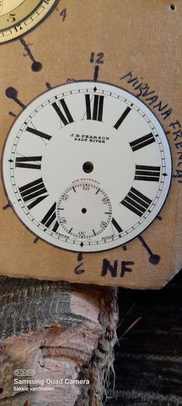 New old stock pocket watch/trench watch dials 43mm