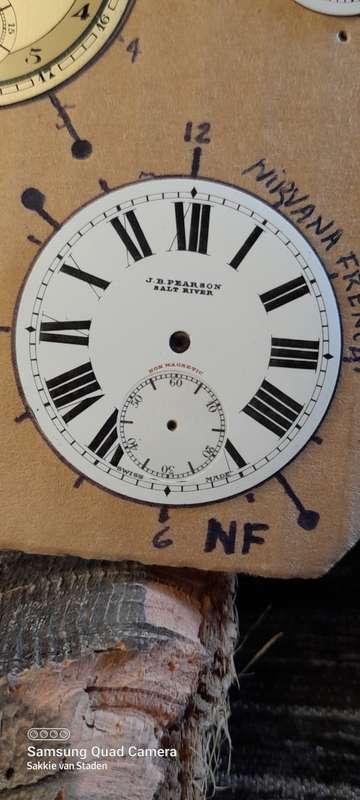 New old stock pocket watch/trench watch dials 43mm