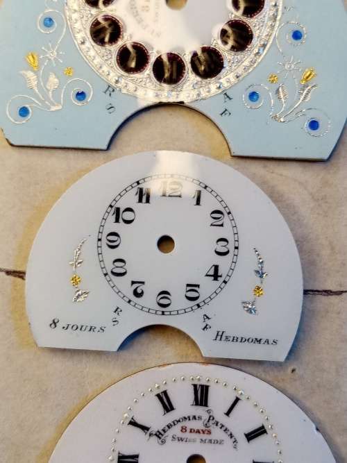 New old stock pocket watch/trench watch dials 30mm