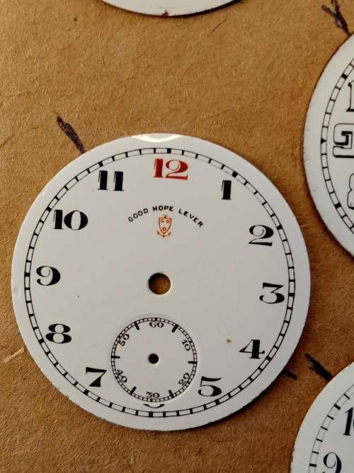 New old stock pocket watch/trench watch dials 30mm