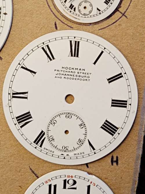 New old stock pocket watch/trench watch dials 43mm