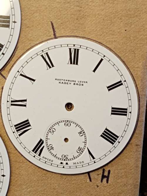 New old stock pocket watch/trench watch dials 42mm