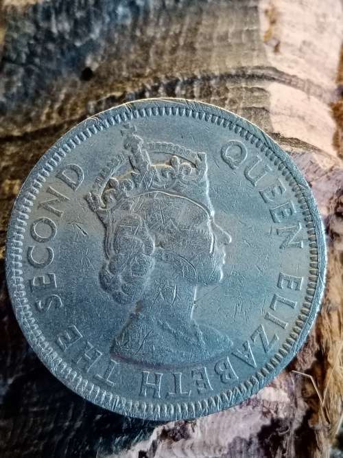 Maritius 1975 One rupee