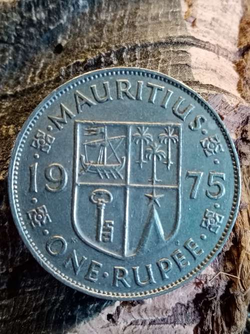 Maritius 1975 One rupee