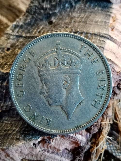 Maritius 1950 One rupee