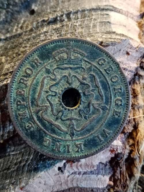 Southern Rhodesia 1943 one penny