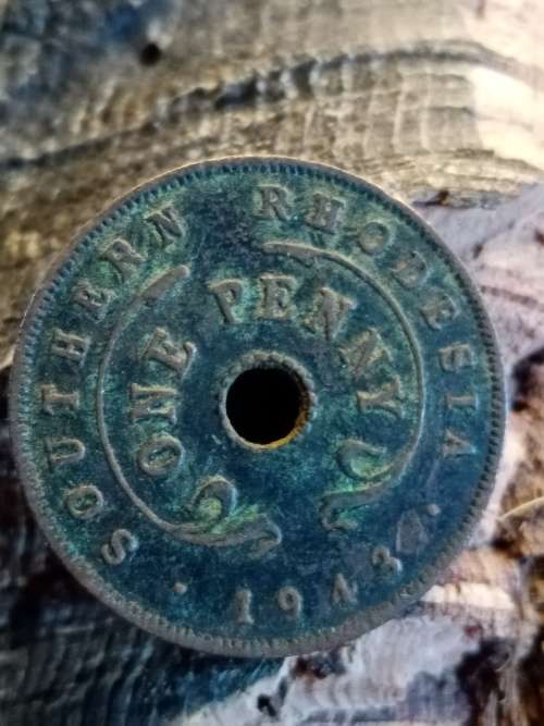 Southern Rhodesia 1943 one penny
