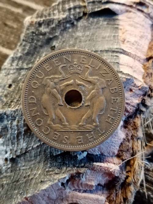 Rhodesia and Nyasaland one penny 1962