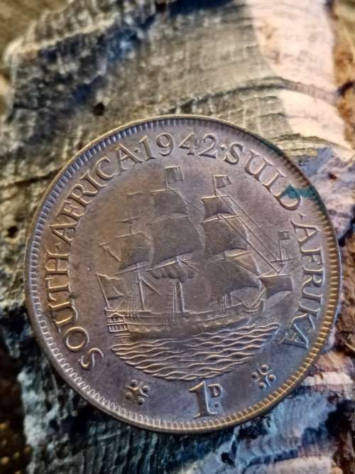 South Africa 1 penny 1942