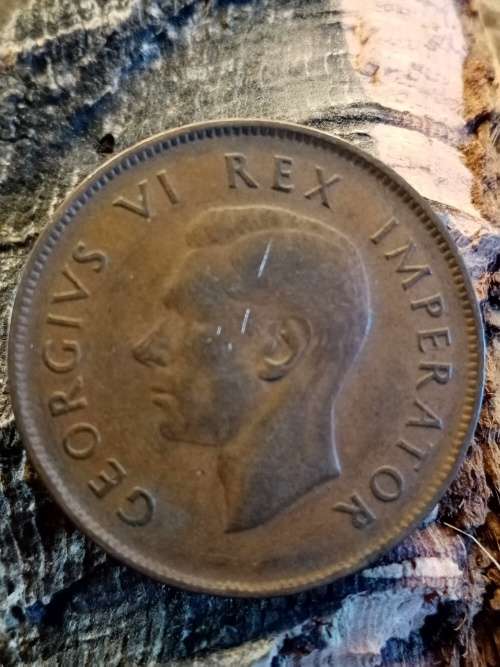 South Africa 1 penny 1942