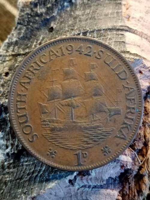 South Africa 1 penny 1942