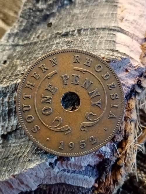 Southern Rhodesia 1952 one penny