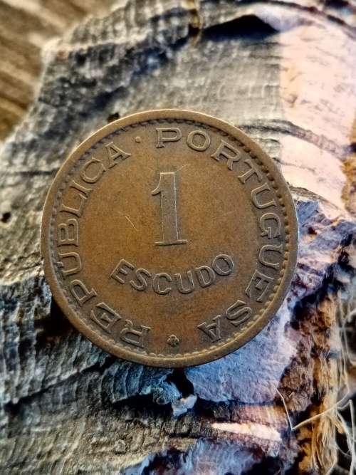 1 Escudo Mocambique 1957