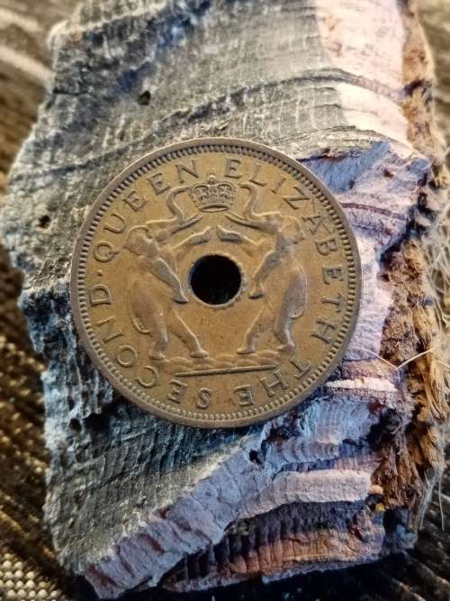 Rhodesia and Nyasaland one penny 1962