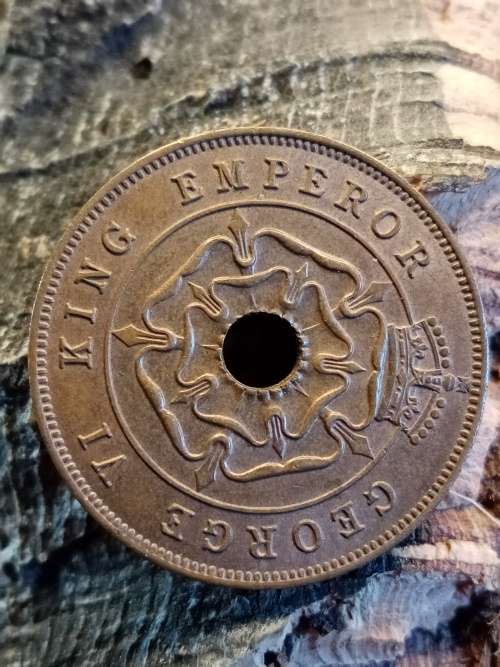 Southern Rhodesia One penny 1943