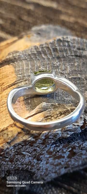 Sterling silver ladies ring Size L.5