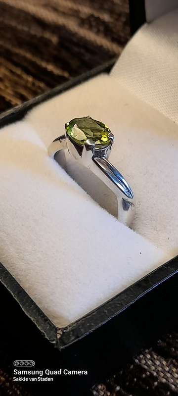 Sterling silver ladies ring Size L.5