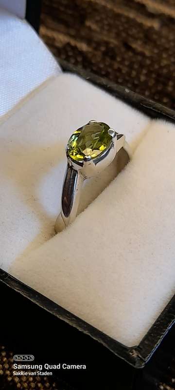 Sterling silver ladies ring Size L.5