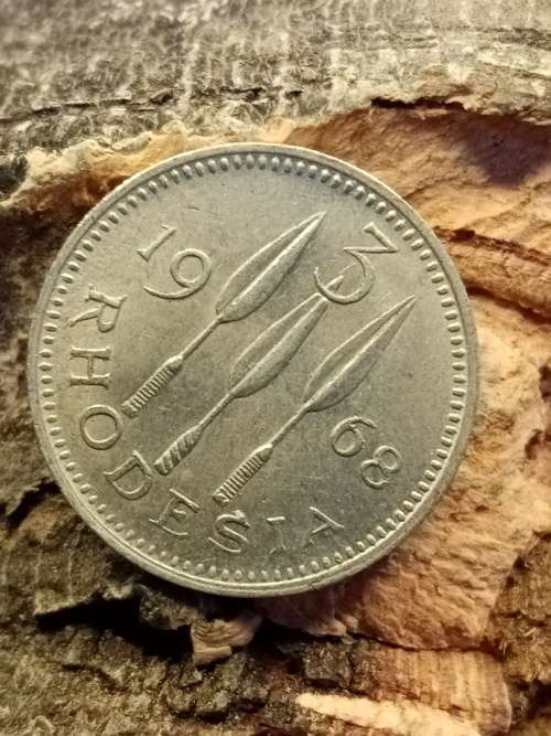 Rhodesia 1968 Threepence