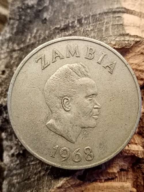 Zambia 1968 Twenty Ngwee