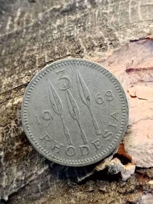 Rhodesia 1968 Threepence