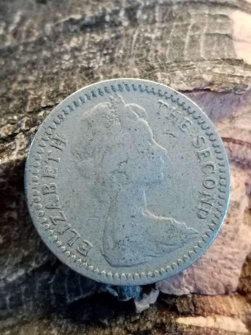 Rhodesia sixpence 5 cents 1964
