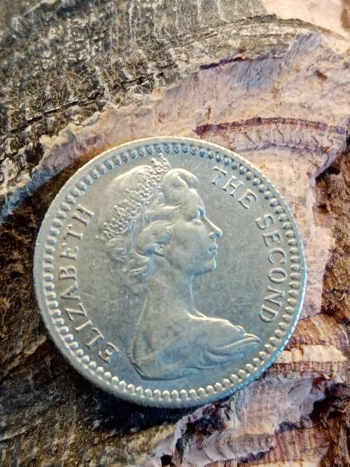Rhodesia sixpence 5 cents 1964