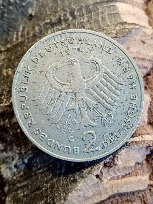 2 Duetsche Mark 1974