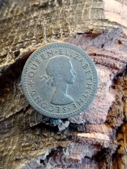 Rhodesia and Nyasaland 1956 Threepence