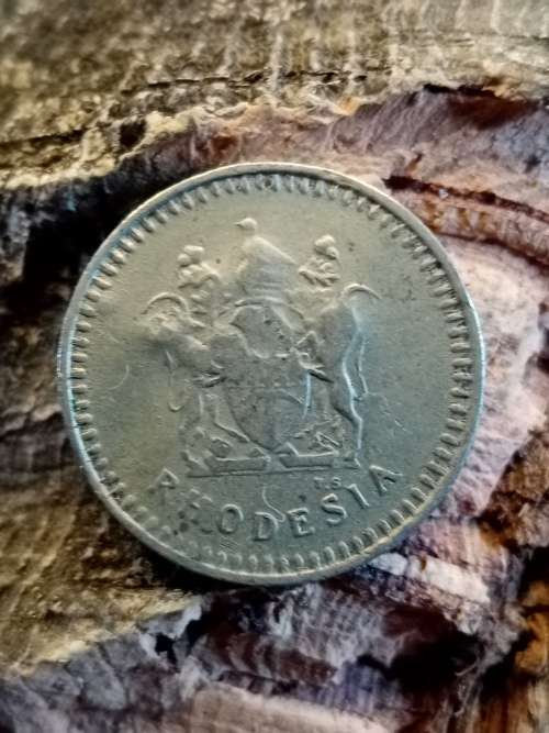 Rhodesia 5 cents 1975