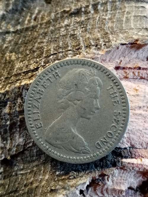 Rhodesia sixpence 5 cents 1964