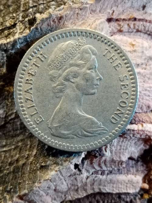 Rhodesia sixpence 5 cents 1964