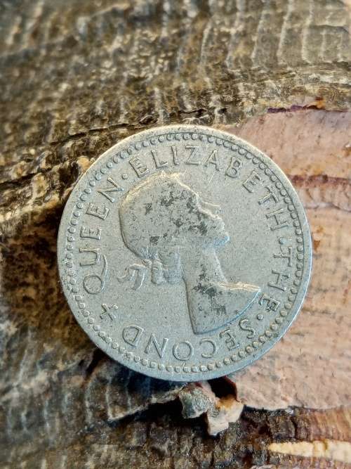 Rhodesia and Nyasaland threepence 1957