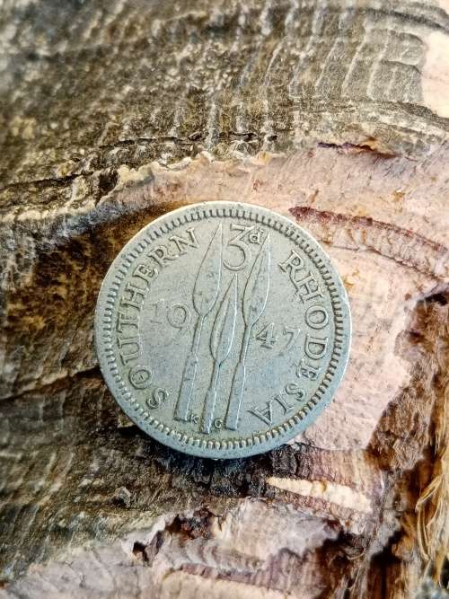 Southern Rhodesia threepence 1947