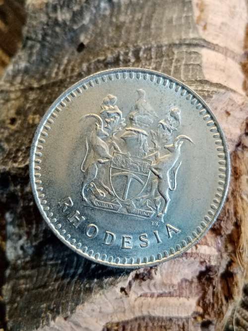 Rhodesia 20 cents 1975