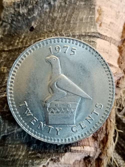 Rhodesia 20 cents 1975