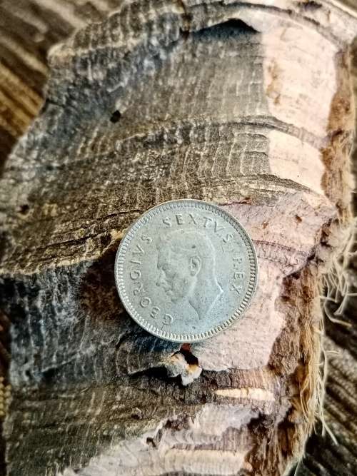 South Africa threepence 1951