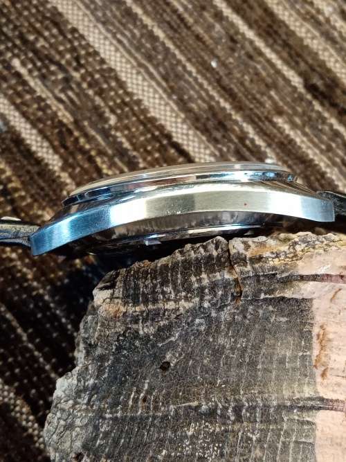 Seiko Navigator 6117-6410 produced June 1970 Automatic 41mm ex crown WORKING