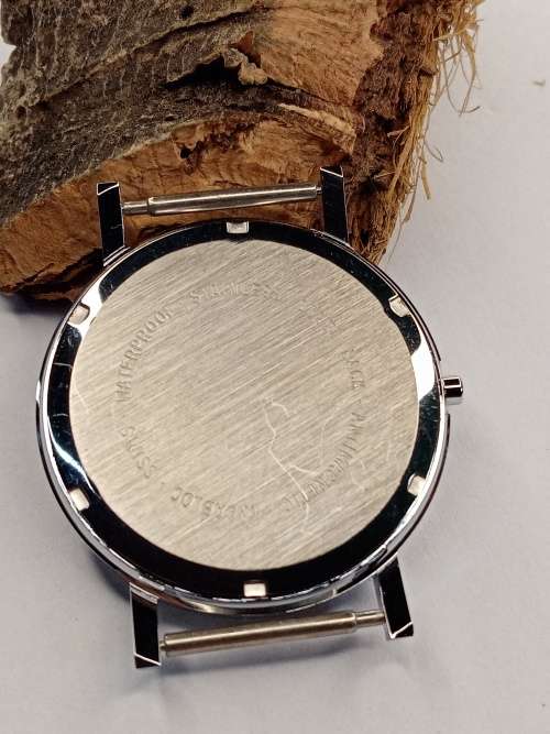New old stock watch case crystal intact Size: 34mm ex crown
