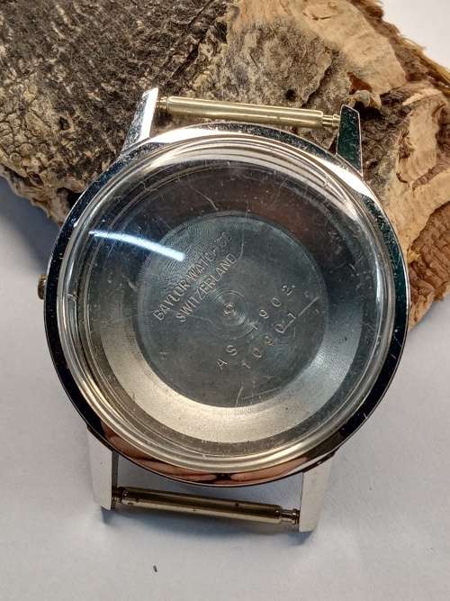New old stock watch case crystal intact Size: 33mm ex crown