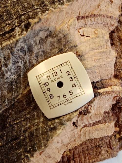 Acme New old stock watch dials 13mm